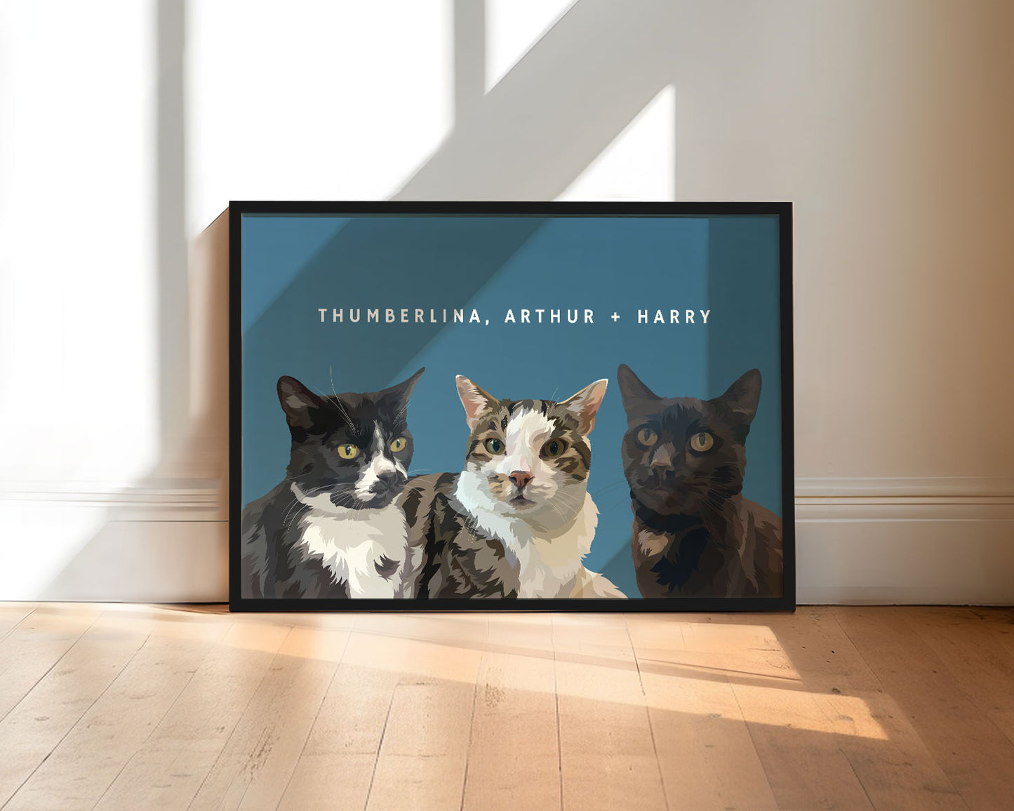 Custom Hand-drawn Pet Portraits