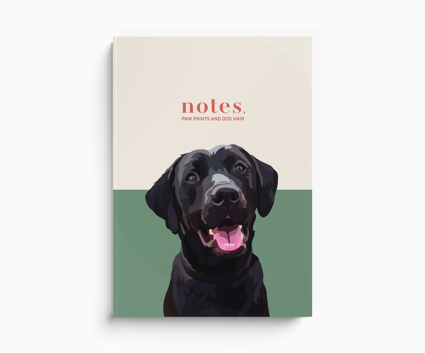 Custom A5 Pet Portrait Notebook