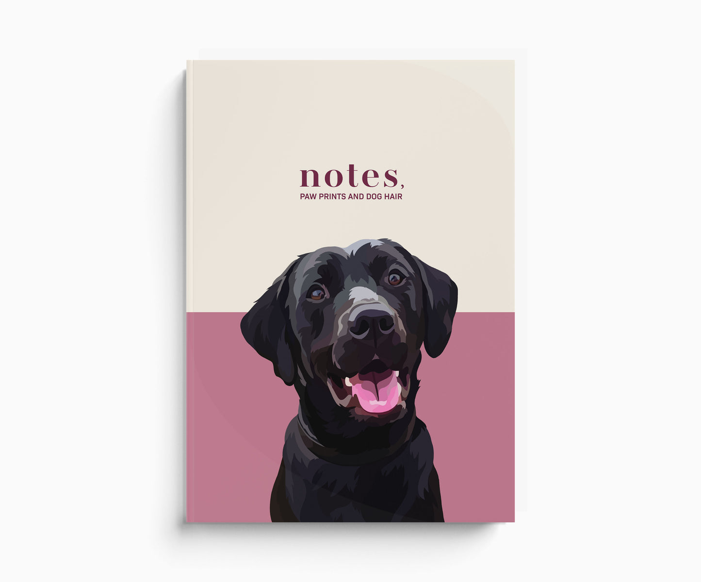 Custom A5 Pet Portrait Notebook