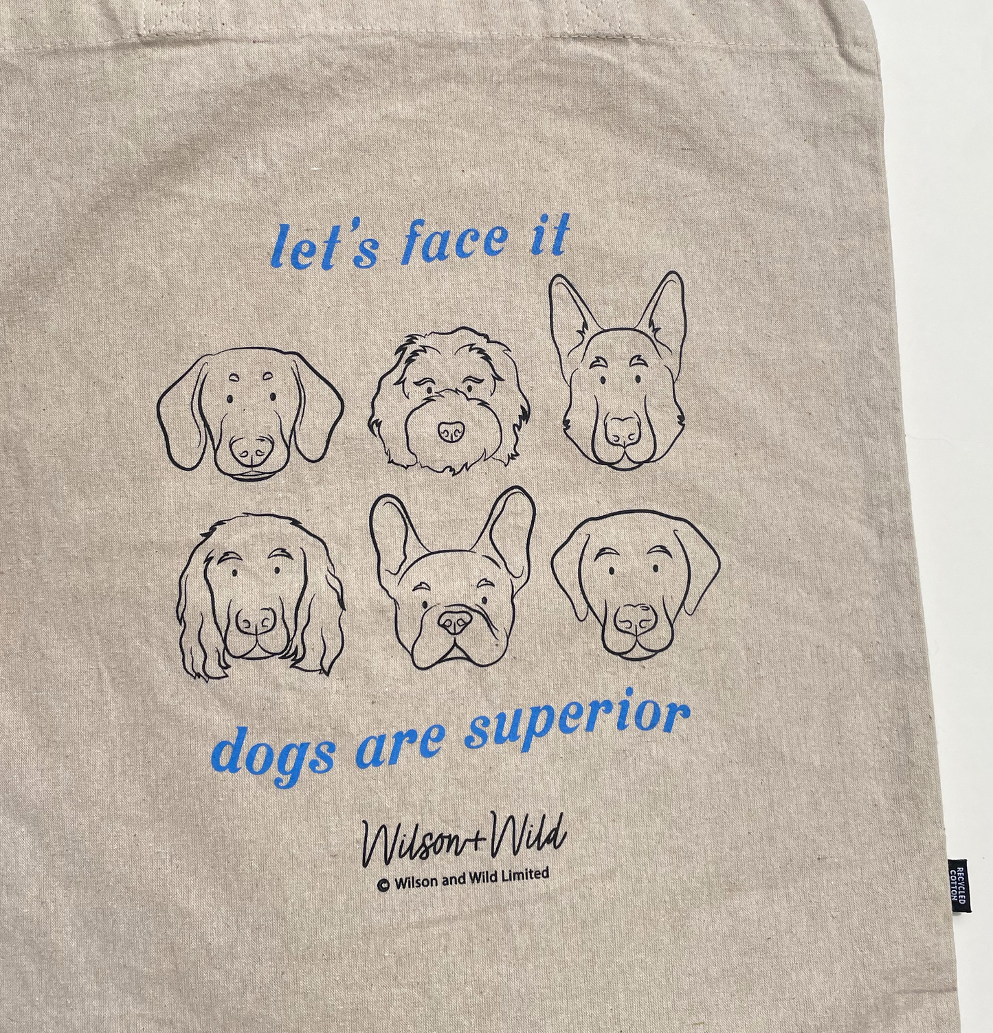 Dogs are Superior | Tote bag