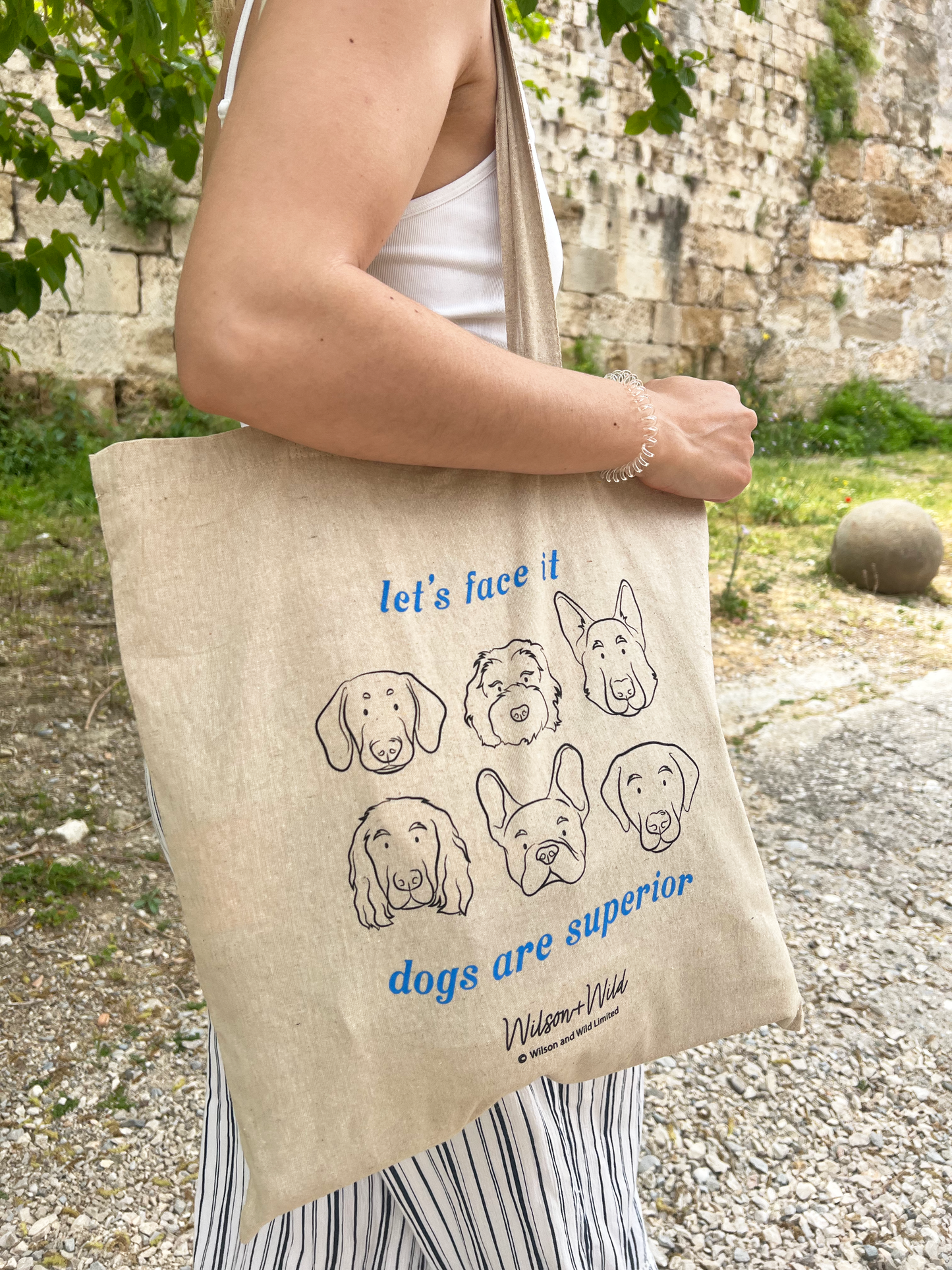 Dogs are Superior | Tote bag