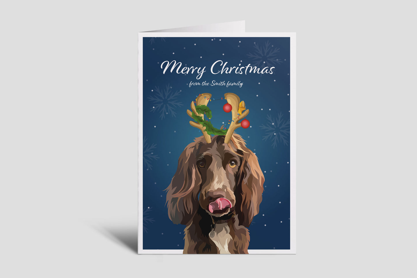 Pack of 10, Custom Christmas Cards